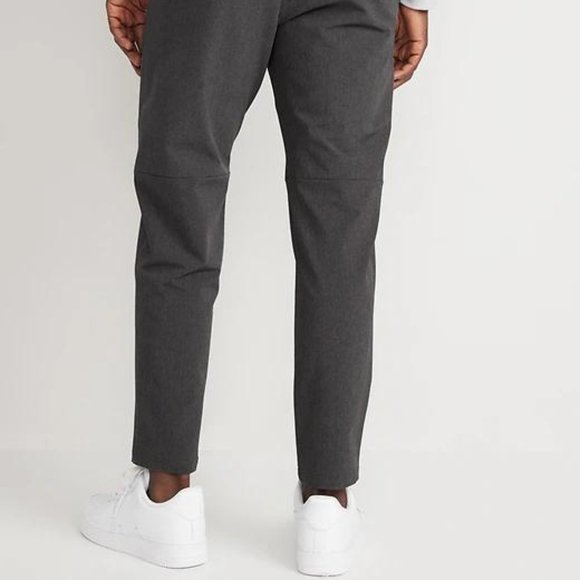 NWT Old Navy Stretchtech Water Repellent Loose Taper Ankle Pants For Men - Picture 4 of 5